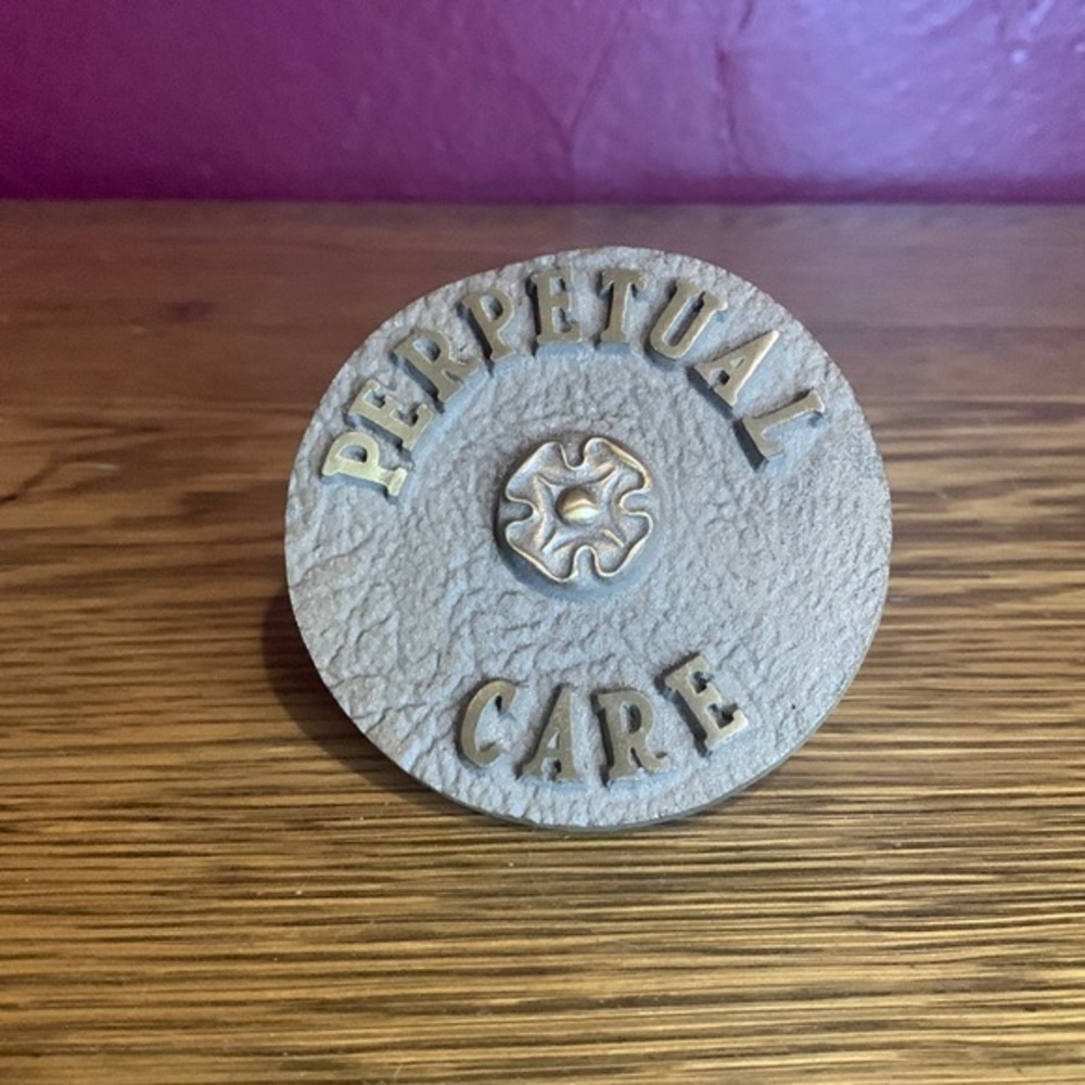 Gravestone Marker Perpetual Care